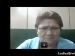 Ladieserotic Amateur Granny Homemade Webcam Video: dirty clip e1
