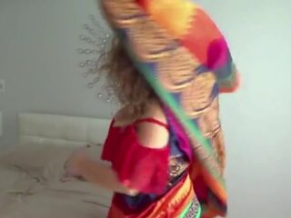 Desi hinduskie czerwony sari ciocia rozebrany część - 1: hd porno 93